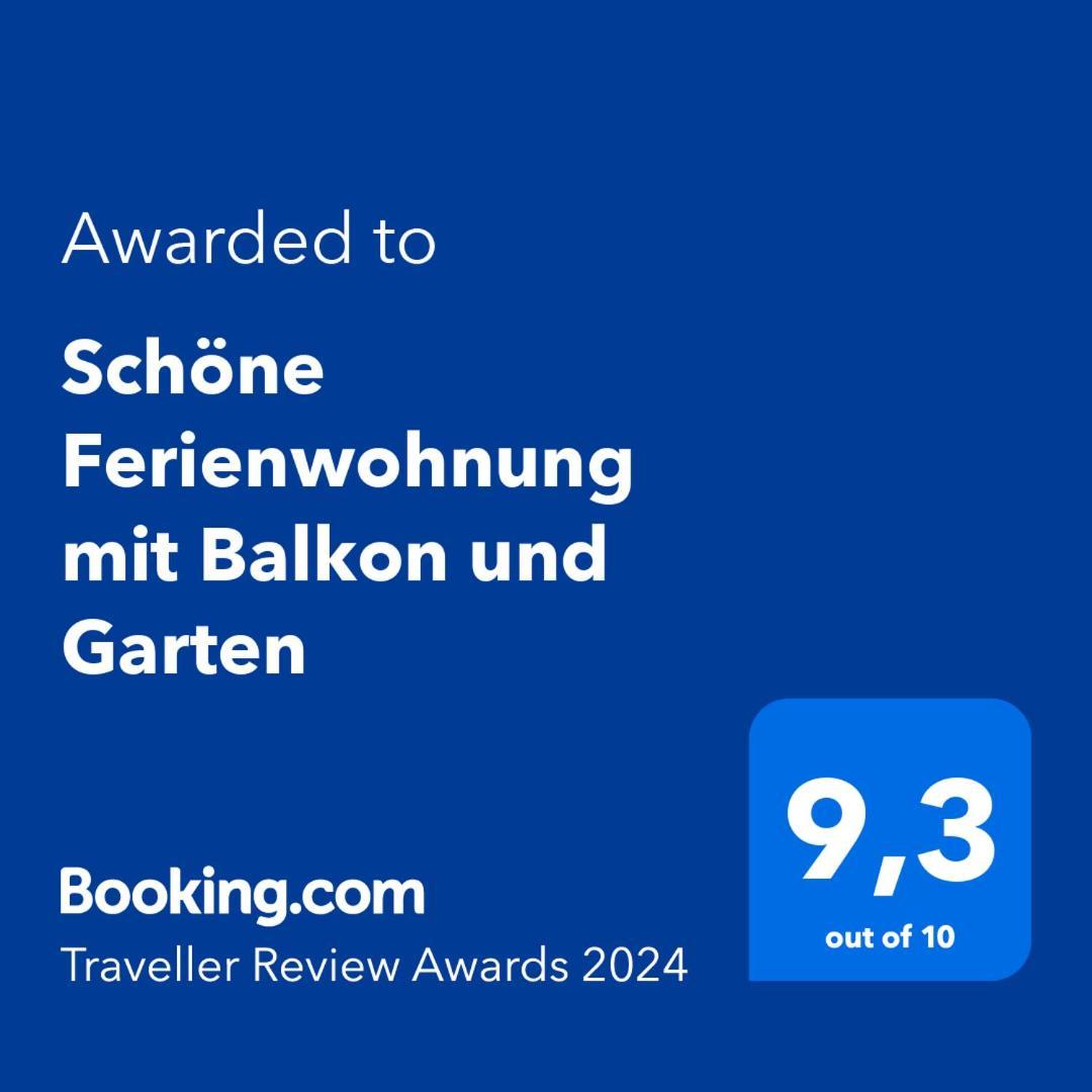 Schoene Ferienwohnung Mit Balkon Und Garten Nonnweiler Exterior photo